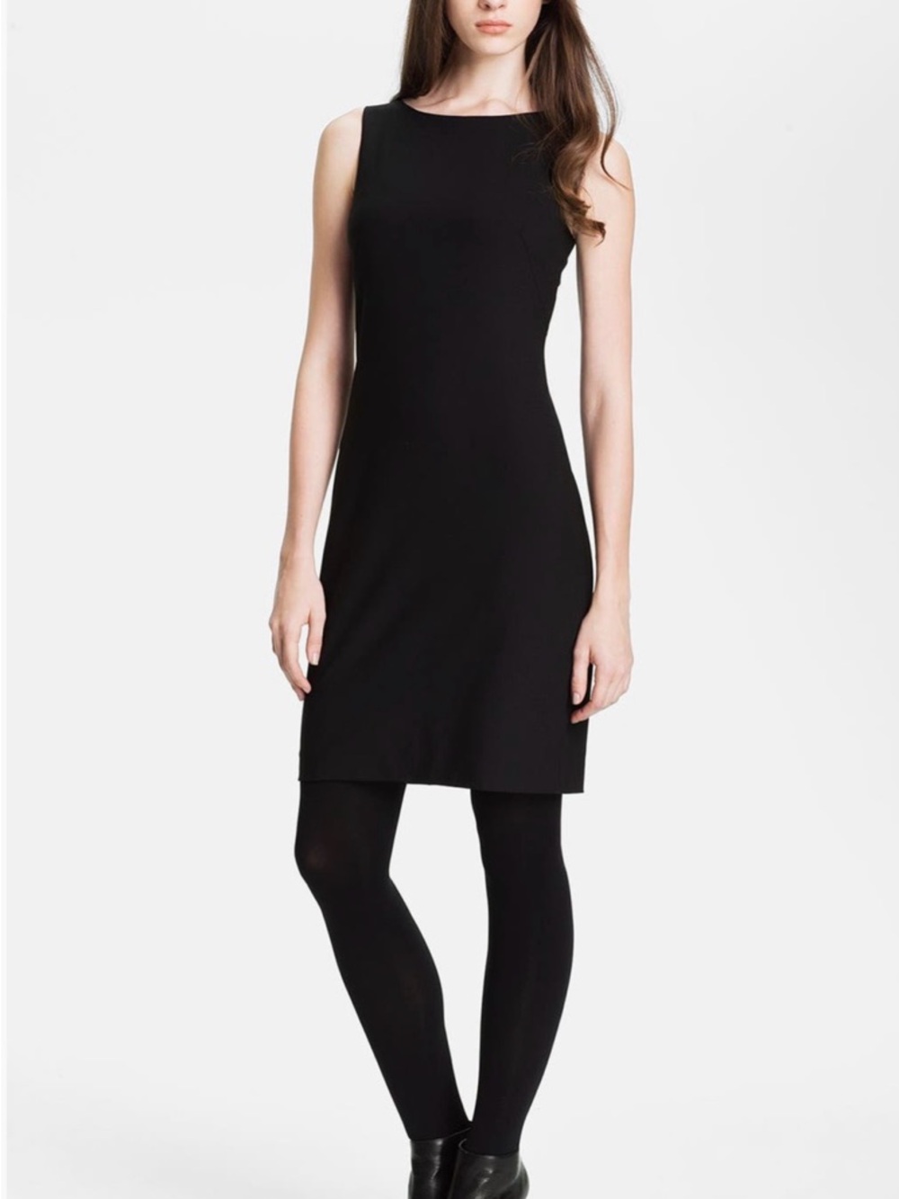 Theory “Betty Tailor” Classic Sleeveless NavySheath Dress size 6